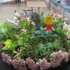 Floral Art - a Nursery Rhyme - Jack and Jill went up the hill
